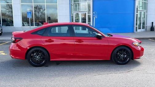 Rallye Red 2025 Honda Civic Sport