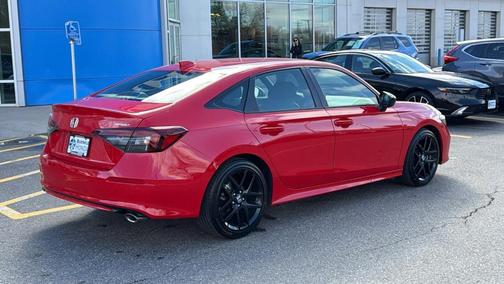 Rallye Red 2025 Honda Civic Sport