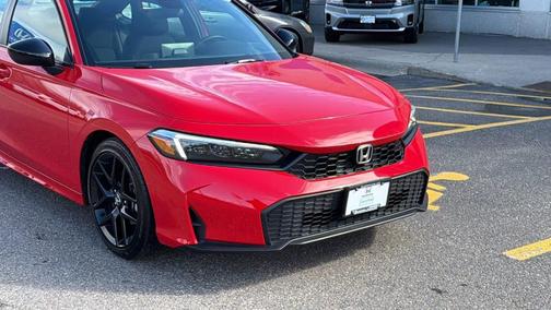 Rallye Red 2025 Honda Civic Sport