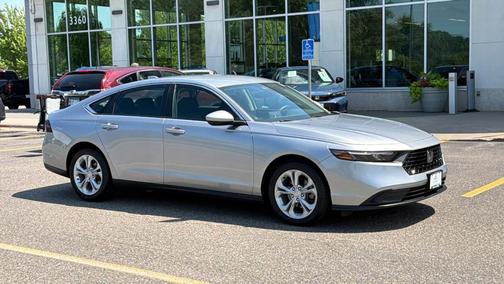 Lunar Silver Metallic 2023 Honda Accord LX