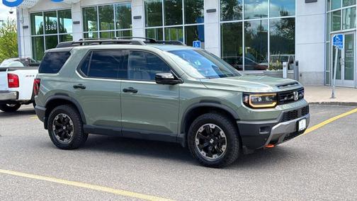 Ash Green 2026 Honda Passport TrailSport