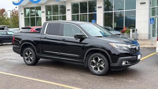 Crystal Black Pearl 2019 Honda Ridgeline RTL-T