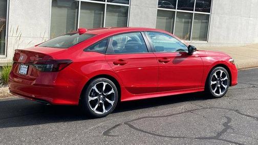 Rallye Red 2026 Honda Civic Hybrid Sport Touring