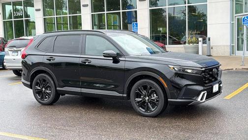 Crystal Black Pearl 2026 Honda CR-V Hybrid Sport Touring
