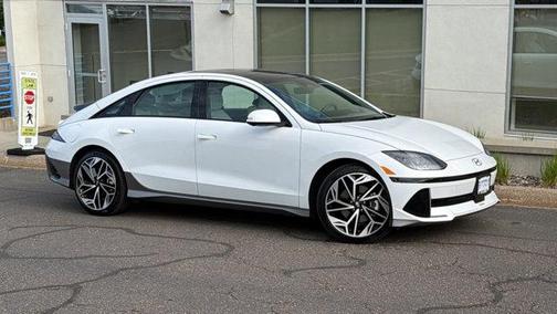 White 2024 Hyundai IONIQ 6 Limited