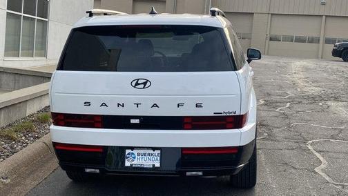 White 2026 Hyundai SANTA FE HEV Calligraphy
