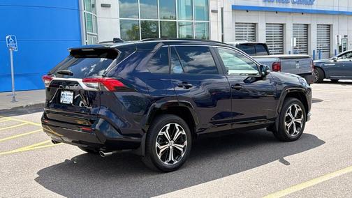Blueprint / Midnight Black Metallic 2023 Toyota RAV4 Prime XSE