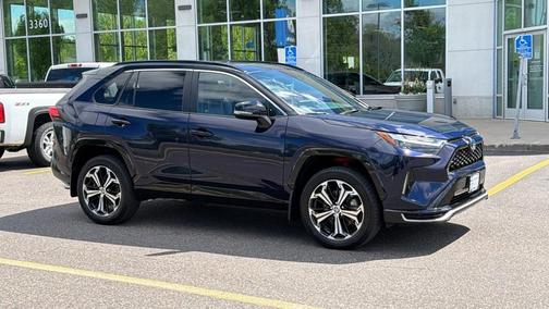 Blue 2023 Toyota RAV4 Prime XSE