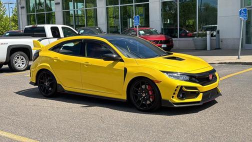 Phoenix Yellow 2021 Honda Civic Type R Limited Edition