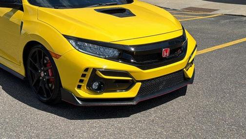 Phoenix Yellow 2021 Honda Civic Type R Limited Edition