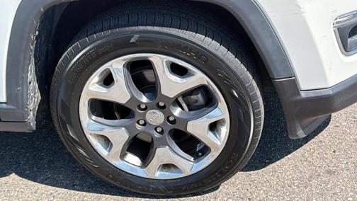 White Clearcoat 2019 Jeep Compass Limited