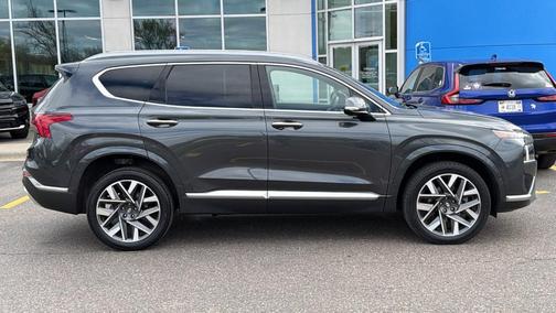 Portofino Gray 2023 Hyundai SANTA FE Calligraphy