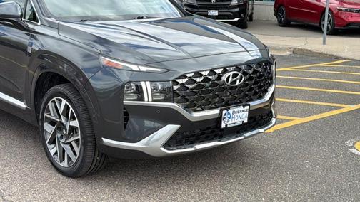 Portofino Gray 2023 Hyundai SANTA FE Calligraphy