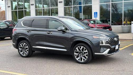 Portofino Gray 2023 Hyundai SANTA FE Calligraphy