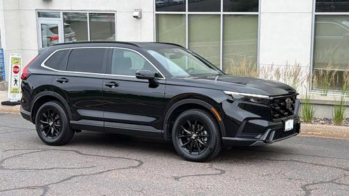 Crystal Black Pearl 2024 Honda CR-V Hybrid Sport