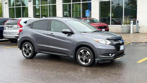 Modern Steel Metallic 2018 Honda HR-V EX