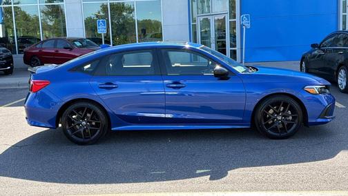 Aegean Blue Metallic 2024 Honda Civic Si Base