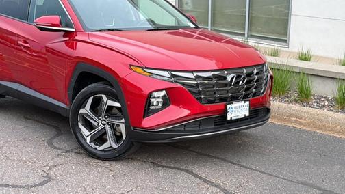 Calypso Red 2023 Hyundai TUCSON Limited