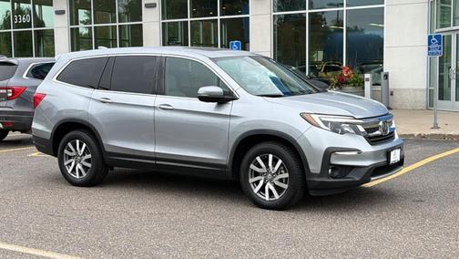 Lunar Silver Metallic 2020 Honda Pilot EX-L