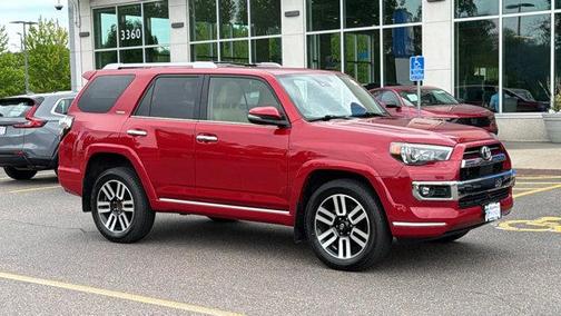 Barcelona Red Metallic 2022 Toyota 4Runner Limited