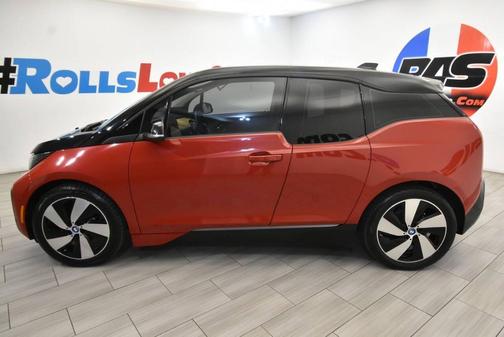 Melbourne Red Metallic w/Frozen Gray Accent 2018 BMW i3 94Ah s w/Range Extender
