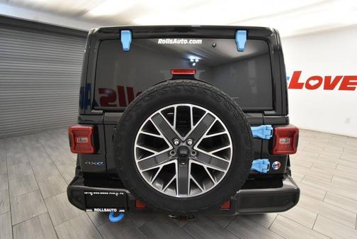 Black Clearcoat 2024 Jeep Wrangler 4xe High Altitude