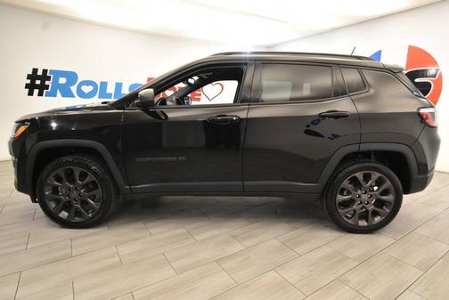 Diamond Black Crystal Pearlcoat 2021 Jeep Compass 80th Special Edition