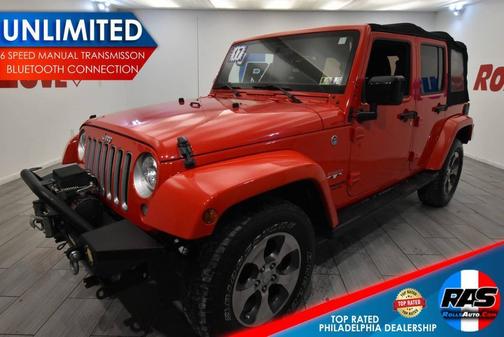 2017 Jeep Wrangler Unlimited Sahara