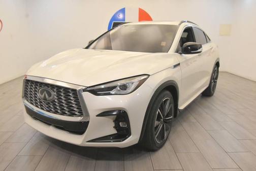 Majestic White 2022 INFINITI QX55 LUXE