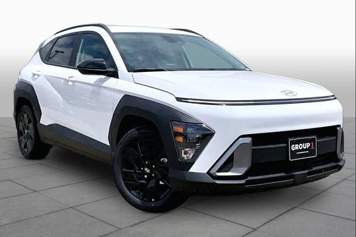 Atlas White 2026 Hyundai KONA SEL Sport
