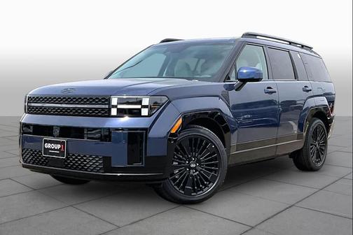 Atlantis Blue 2026 Hyundai SANTA FE HEV Calligraphy