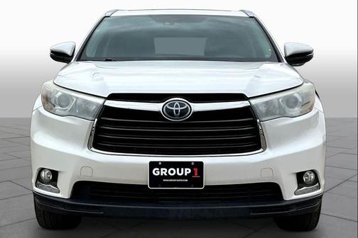 Blizzard Pearl 2015 Toyota Highlander Limited Platinum