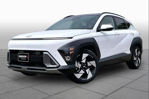 Atlas White 2026 Hyundai KONA Limited