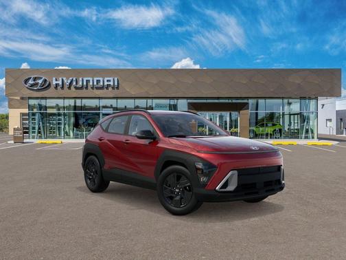 Ultimate Red Metallic 2026 Hyundai KONA SEL Premium
