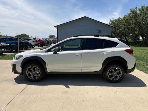 Crystal White Pearl 2023 Subaru Crosstrek Sport