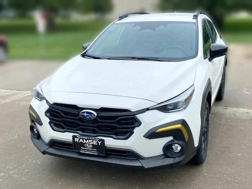 Crystal White Pearl 2025 Subaru Crosstrek Sport