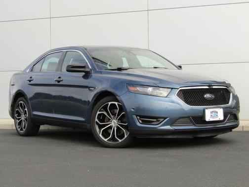 Blue 2019 Ford Taurus SHO