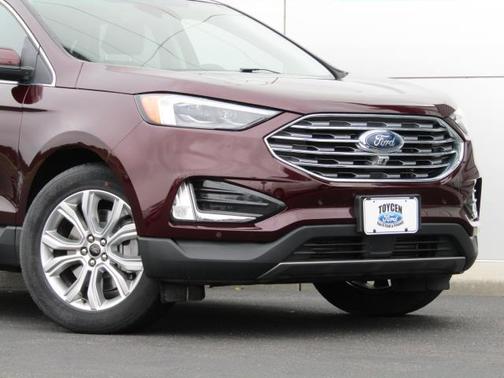 Burgundy Velvet 2024 Ford Edge Titanium