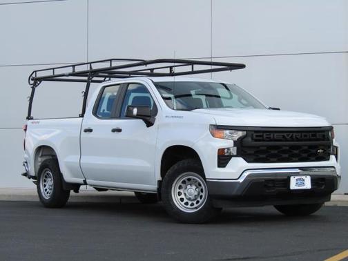 Summit White 2023 Chevrolet Silverado 1500 WT