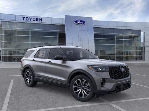 Carbonized Gray Metallic 2026 Ford Explorer ST-Line