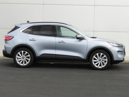 Ice Blue 2022 Ford Escape Titanium