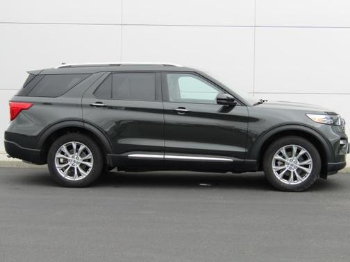 Forged Green Metallic 2024 Ford Explorer Limited