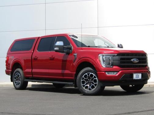 Red 2022 Ford F-150 Lariat