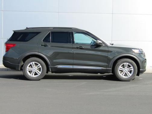 Green 2023 Ford Explorer XLT