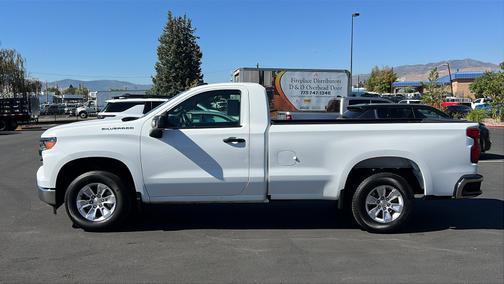 Summit White 2025 Chevrolet Silverado 1500 WT
