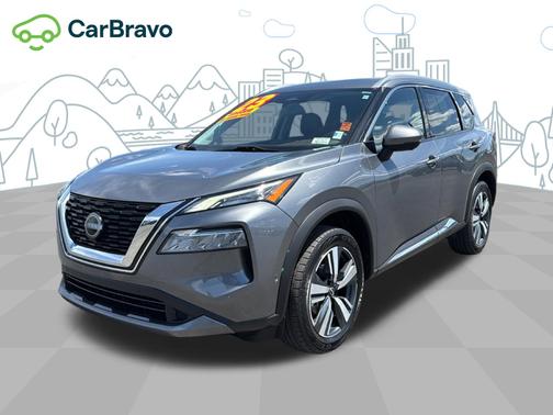 Gun Metallic 2023 Nissan Rogue SL Intelligent AWD