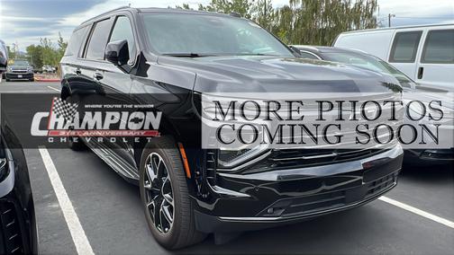 Black 2025 Chevrolet Suburban RST