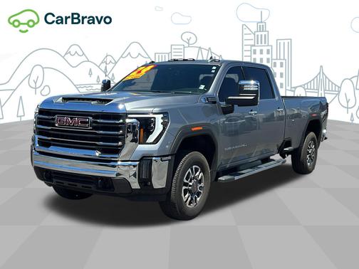Sterling Metallic 2024 GMC Sierra 2500 SLT