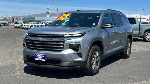Sterling Gray Metallic 2024 Chevrolet Traverse LT