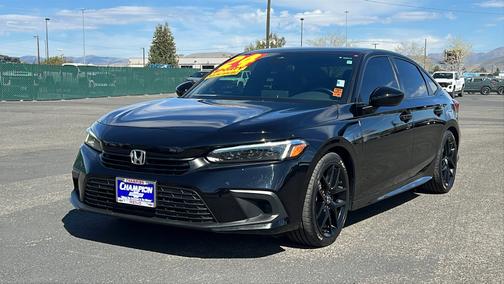 Crystal Black Pearl 2024 Honda Civic Sport
